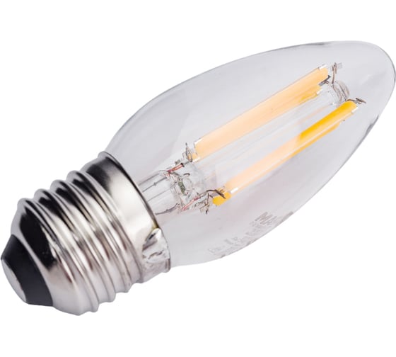 Светодиодная филаментная лампа LSCLB75 6W/827 230V FILCL E27 10x1 Osram 4058075687882