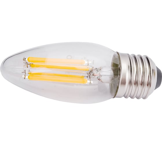Светодиодная филаментная лампа LSCLB75 6W/827 230V FILCL E27 10x1 Osram 4058075687882
