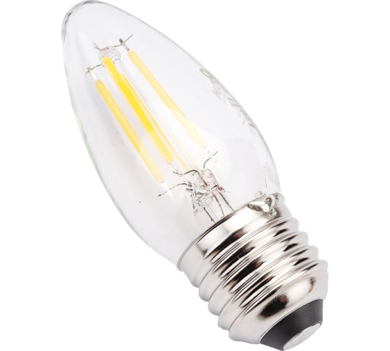 Светодиодная филаментная лампа LS CLB40 4W/840 230V FILCL E27 10x1 Osram 4058075687844
