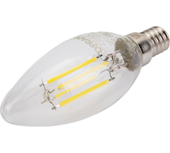 Светодиодная филаментная лампа Osram LS CLB40 4W/865 230V FILCL E14 10x1 4058075687943