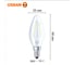 Лампа светодиодная филаментная Osram LS CLB40 4W/865 230VFILCL E14 4058075687943 2