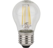 Светодиодная филаментная лампа Osram LSCLP60 5W/865 230V FILCL E27 10x1 4058075688315
