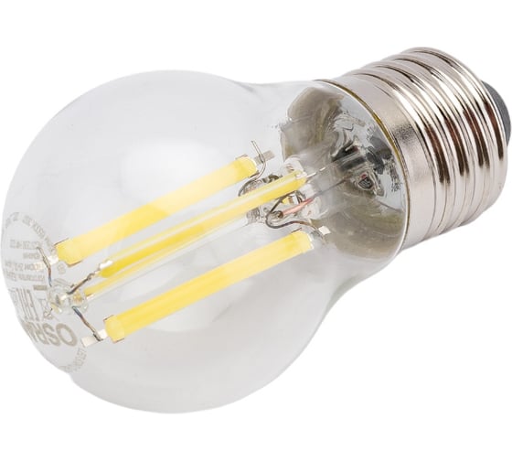 Светодиодная филаментная лампа Osram LSCLP75 6W/865 230V FILCL E27 10x1 4058075688346