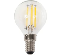 Светодиодная филаментная лампа Osram LSCLP60 5W/865 230V FILCL E14 10x1 4058075688223