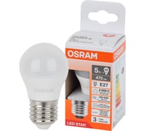 Светодиодная лампа Osram LS CLP40 5W/840 230VFR E27 10x1 4058075696266
