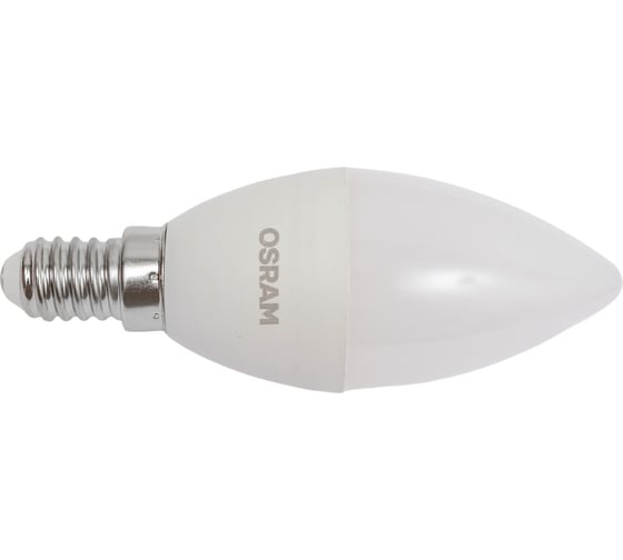 Светодиодная лампа Osram LSCLB60 7W/827 230VFR E14 10x1 4058075696297