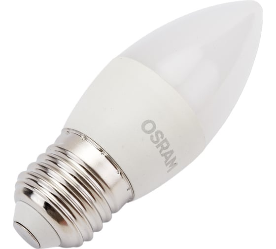 Светодиодная лампа Osram LSCLB60 7W/827 230VFR E27 10x1 4058075696952
