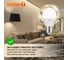 Светодиодная лампа Osram LSCLP60 7W/827 230VFR E27 10x1 4058075696389 7