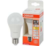 Светодиодная лампа Osram LSCLA100 12W/827 230VFR E27 10x1 4058075695290