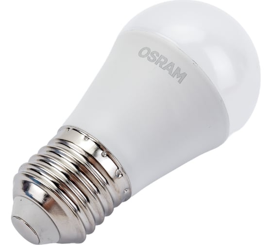 Светодиодная лампа Osram LSCLP75 9W/827 230VFR E27 10x1 4058075696563