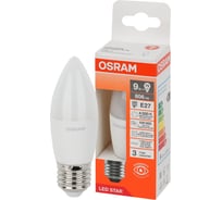 Светодиодная лампа Osram LSCLB75 9W/840 230VFR E27 10x1 4058075697072