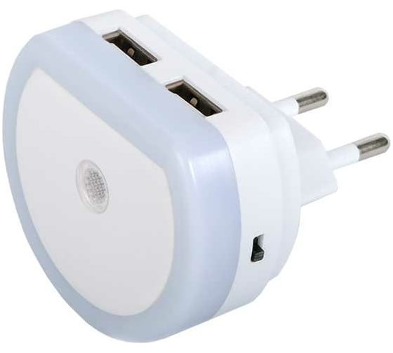 Ночник ФАZА NL-01 USB-датчик освещения 2хUSB-выход 5034716 1
