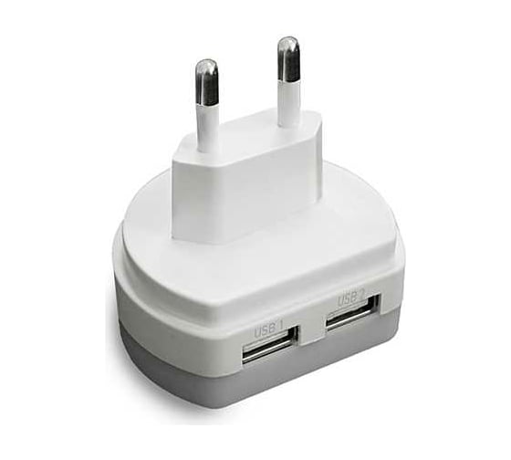 Ночник ФАZА NL-01 USB-датчик освещения 2хUSB-выход 5034716