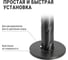 Декоративная накладка на опору TDM ELECTRIC d-60 мм, цвет серебро металлик SQ0330-0421 5