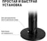 Декоративная накладка TDM ELECTRIC на опору d-60 мм, цвет черный SQ0330-0419 5