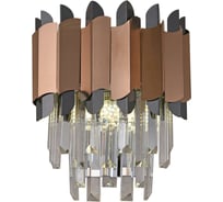 Бра HIPER 2хE14х40Вт AB/BLACK H171-3