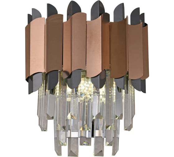 Бра HIPER 2хE14х40Вт AB/BLACK H171-3 1