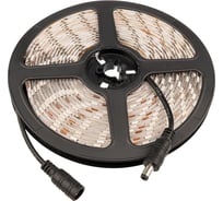 Светодиодная лента Lamper LED силикон 5м, 12В, IP65, SMD 5050, 60 LED/m, теплый белый 141-496