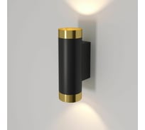 Настенный светильник Elektrostandard - Poli MRL 1016 черный - золото a058982