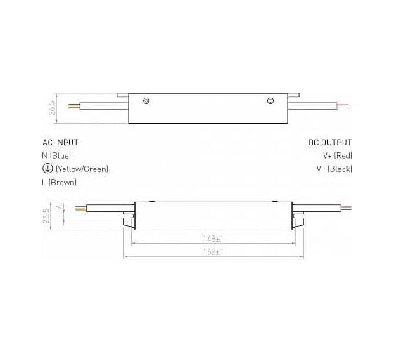 Блок питания Arlight ARPV-24020-B 020848