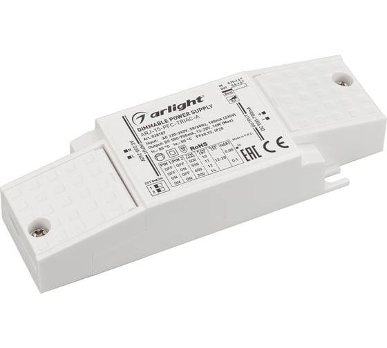 Блок питания Arlight ARJ-15-PFC-TRIAC-A 028187 1