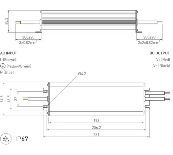 Блок питания Arlight ARPV-LG05150-PFC 015755