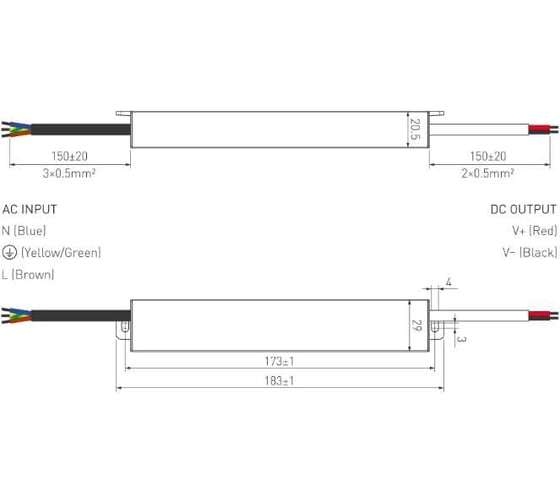 Блок питания Arlight ARPV-12030-B 020003
