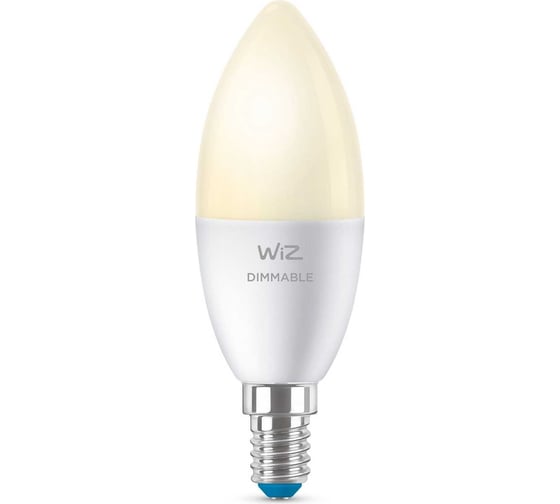 Wi-Fi лампа Wiz BLE C37E14927DIM1PF/6 929002448502 1