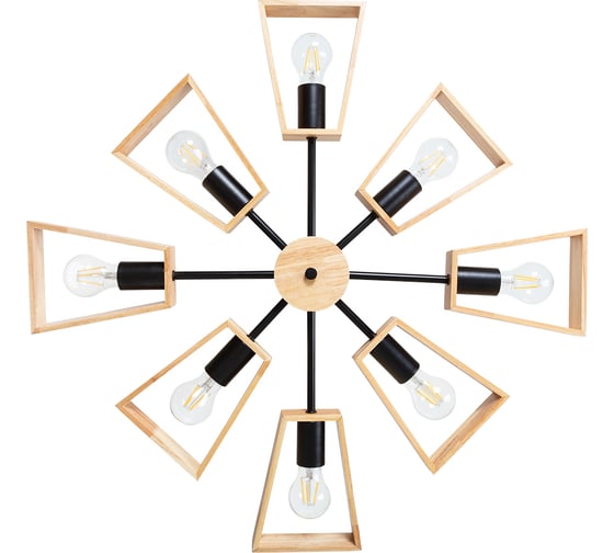 Люстра ARTE LAMP на штанге BRUSSELS A8030PL-8BK