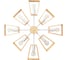 Люстра ARTE LAMP на штанге BRUSSELS A8030PL-8WH 7