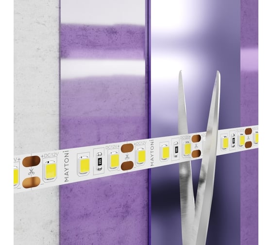 Светодиодная лента MAYTONI Led strip 12V 9,6W 6000K IP20 10110