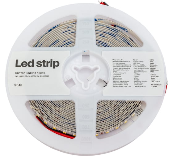 Светодиодная лента MAYTONI Led strip 24V 9,6W 4000K IP20 10143 1
