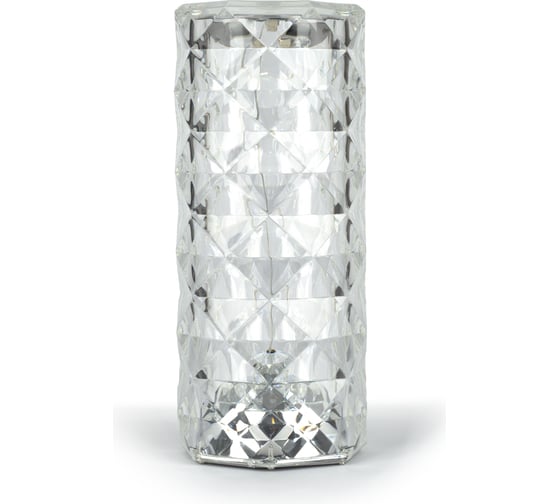 Настольная лампа ГЕЛЕОС LED Т4 1Вт/5V, Touch switch, 9x22см, LED-T4-Cristal 1