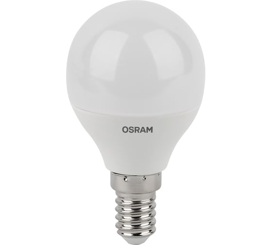 Светодиодная антибактериальная лампа Osram LC CLP40 5,5W/865 230V FR E14 10x1 4058075561533