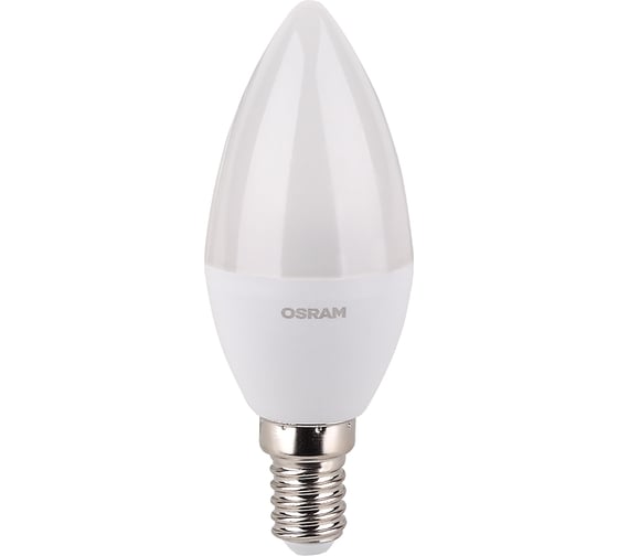 Светодиодная антибактериальная лампа Osram LC CLB40 5,5W/827 230V FR E14 10x1 4058075561373