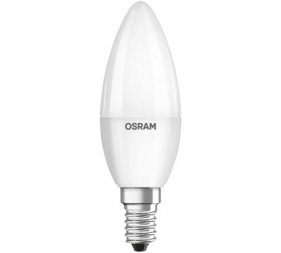 Светодиодная антибактериальная лампа Osram LC CLB40 5,5W/827 230V FR E14 10x1 4058075561373