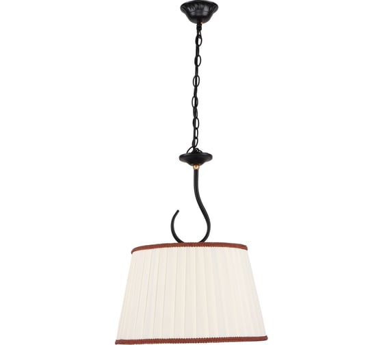 Люстра De Fran Е27 220В 1x60Вт белый + черный, AP5-157 BK+WT 1