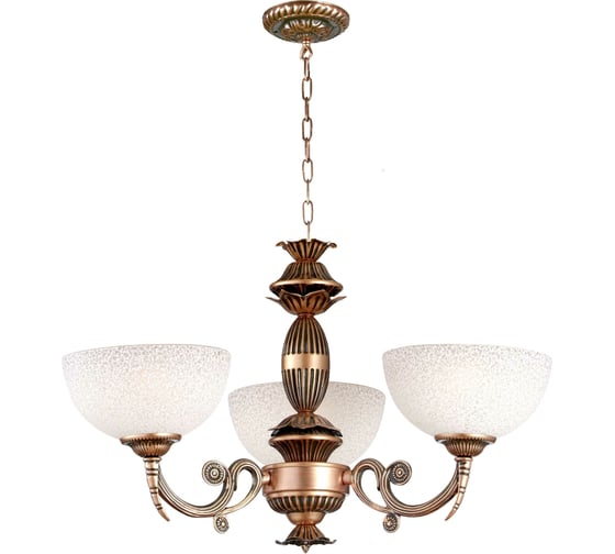 Люстра De Fran Е27 220В 3x40Вт античная медь, YP2-3247-3RB 1