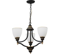 Люстра De Fran Е27 220В 3x40Вт черненое золото, YP2-3352-3MBK+G