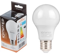 Светодиодная лампа ЮПИТЕР E27 Люкс A60 9 Вт 4000К JP5160-40