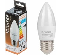 Светодиодная лампа ЮПИТЕР E27 Люкс C37 7,5 Вт 4000К JP5137-43