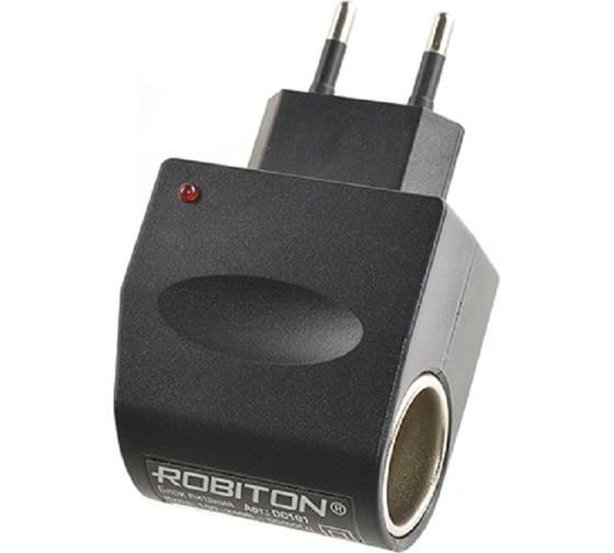 Блок питания Robiton DC101 1000мА с гнездом автоприкуривателя 16183