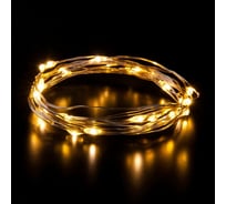 Бытовая электрическая гирлянда Eurosvet 400-006 / нить / теплый белый a056044