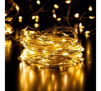 Бытовая электрическая гирлянда Eurosvet 200-004 / занавес / теплый белый a056047
