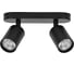 Спот ARTE LAMP AQUARIUS A3226PL-2BK 1