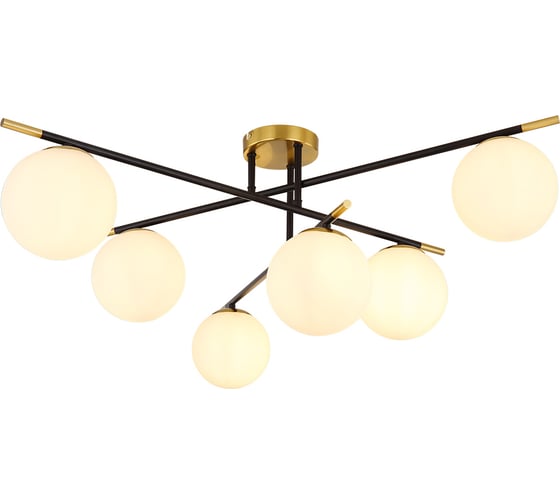 Люстра ARTE LAMP ALCOR A2224PL-6BK 1