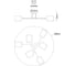 Люстра ARTE LAMP CHICAGO A1547PL-6BK 2