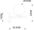 Бра ARTE LAMP ALCOR A2224AP-1BK 5