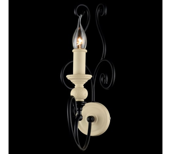 Настенный светильник (бра) MAYTONI Karina, 1хE14x60 W H631-WL-01-B