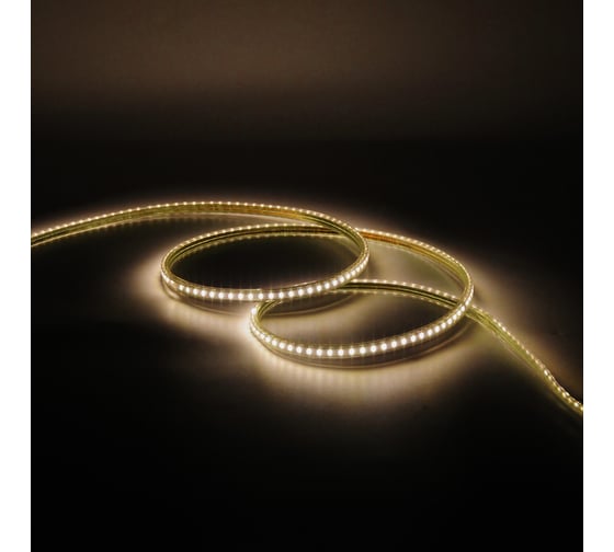 Лента Gauss LED 2835/120-SMD 7W 220V 600lm/m 3000K 11x6мм IP67 20м 311000122
